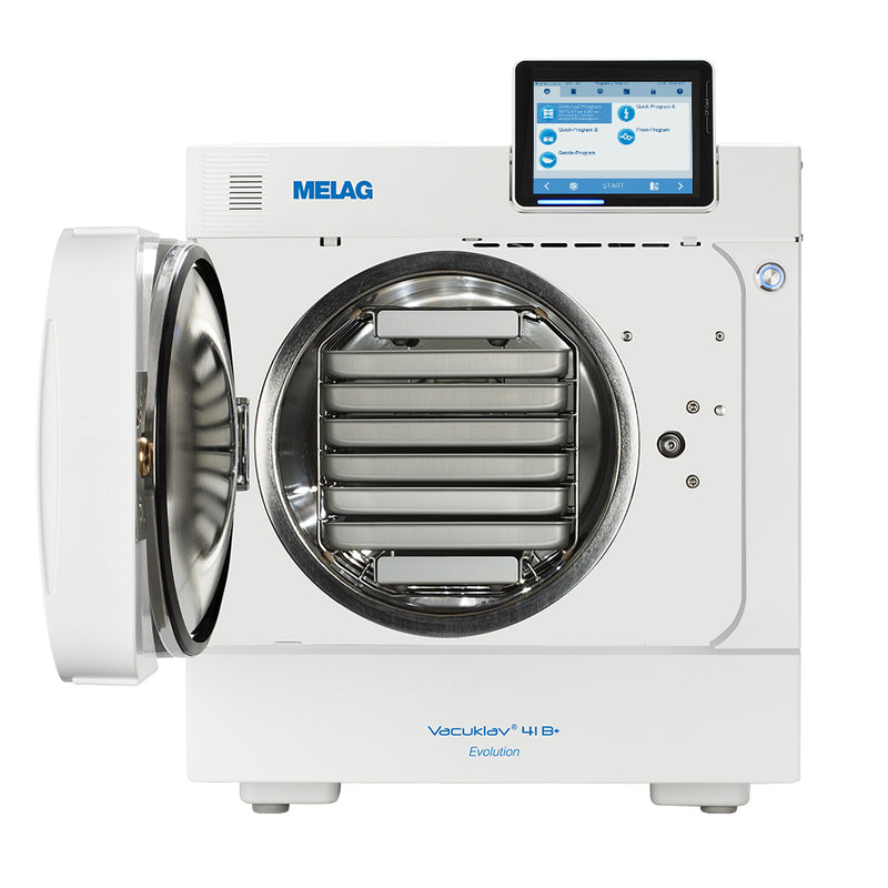 Dental Edge UK -  Melag Premium Class Vacuklav 41 B+ and 43 B+ Evolution Vacuum Autoclave