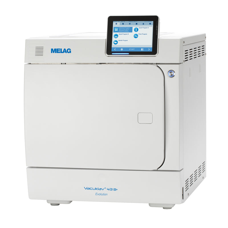 Dental Edge UK -  Melag Premium Class Vacuklav 41 B+ and 43 B+ Evolution Vacuum Autoclave