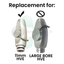 Dental Edge UK -  DCI 5060 Adec Metal Type Standard 11mm HVE Vacuum Valve