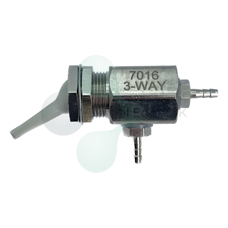 Dental Edge UK - DCI 7016 Grey On / Off 3-Way Toggle Valve