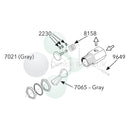 Dental Edge UK - DCI 7021 Grey 2-Way Normally Closed Momentary Toggle Valve