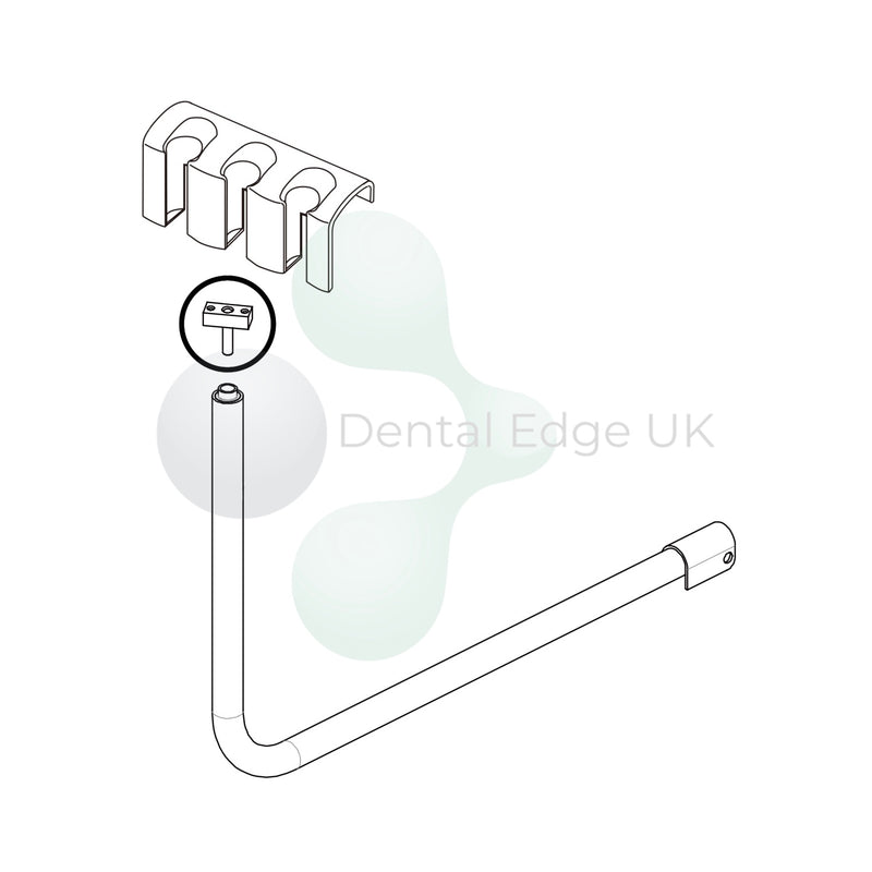 Dental Edge UK - Belmont Assistant Holder Bracket Shaft