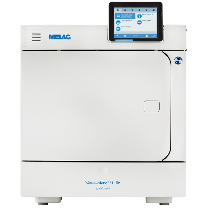 Dental Edge UK -  Melag Premium Class Vacuklav 41 B+ and 43 B+ Evolution Vacuum Autoclave