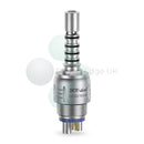 MK-dent Chrome Sirona Type LED Coupling with Water Regulation