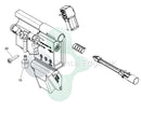 Durr Spittoon Valve 3 Electronics Cover - Assembly Including New Version Solenoid Valve