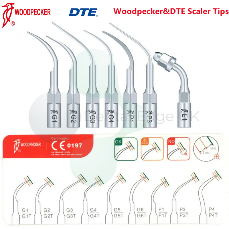 Woodpecker Satelec Type Ultrasonic Scaler Tips (Each)