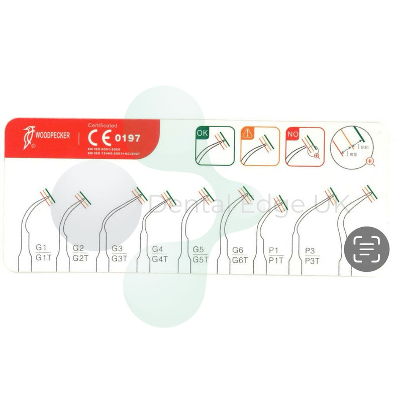 Woodpecker Satelec Type Ultrasonic Scaler Tips (Each)