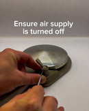 Dental Edge UK -  DCI 9329 Foot Control Water Toggle On/Off Kit, Grey