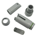 Cattani Dental Large HVE Suction Vacuum Handpiece Terminal High Volume Ejector Slider Valve 16mm with Shut Off Autoclavable (134 degrees) - Dental Edge UK