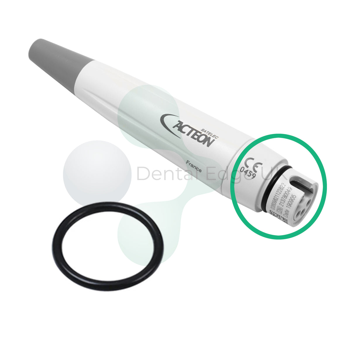 AZDENT Dental Ultrasonic Scaler Handpiece With Tip & Wrench - Fits EMS & SATELEC Units