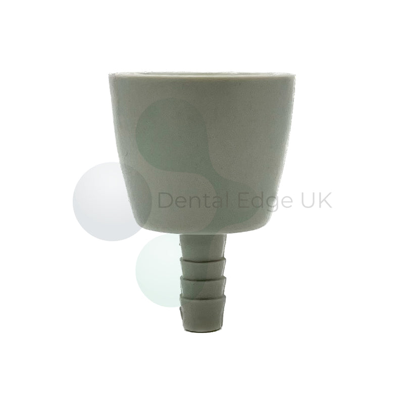 Dental Edge UK -  Adec Type 3/16" Saliva Ejector Tubing Tailpiece Connector for Vacuum Canister End Light Grey