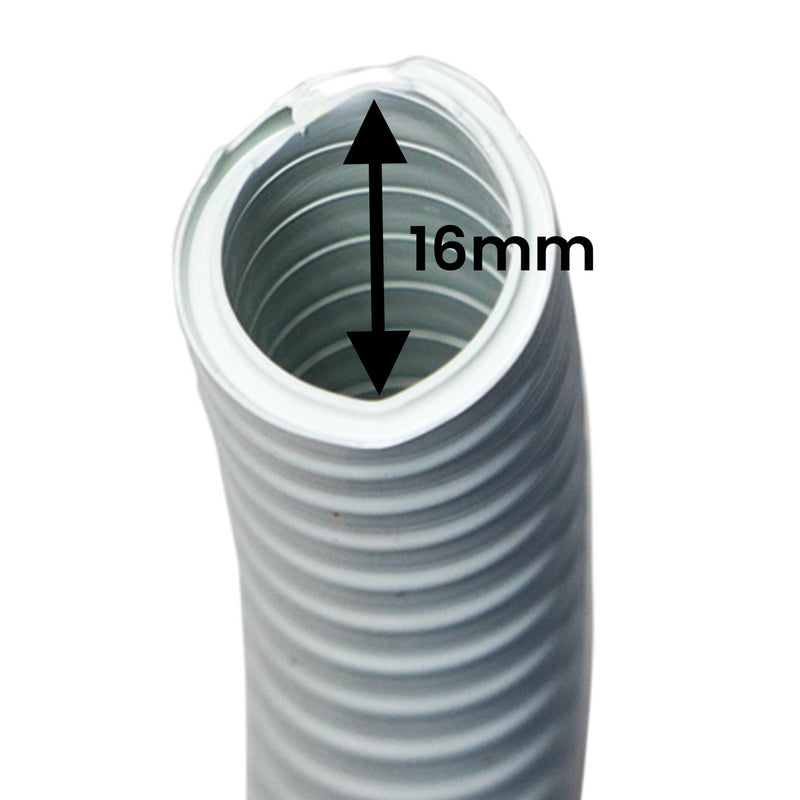 Dental Edge UK -  Belmont and Cattani Type 16mm Twin Wall High Volume Suction Tube (2-10 Metres)