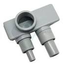 Dental Edge UK -  Cattani 2 Tube Suction Manifold for 0011B Filter