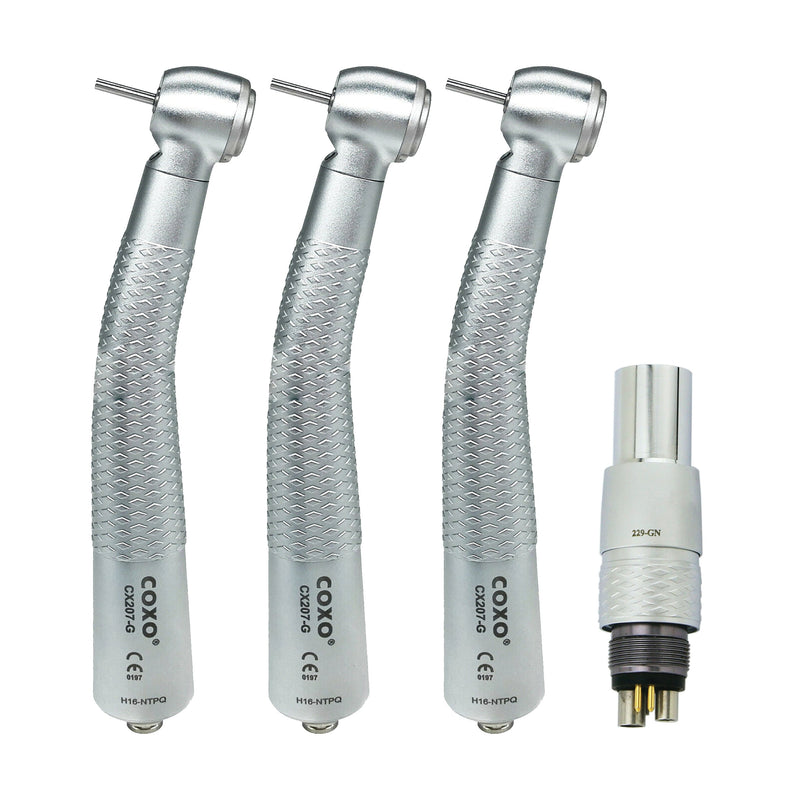 Dental Edge UK -  Coxo CX207-G NSK Type LED High Speed Handpiece With Coupling