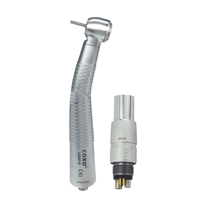 Dental Edge UK -  Coxo CX207-G NSK Type LED High Speed Handpiece With Coupling