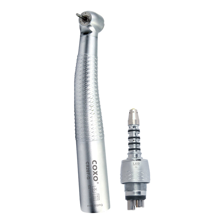Dental Edge UK -  Coxo CX207-G Sirona Type LED High Speed Handpiece With Coupling