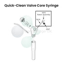 Dental Edge UK -  DCI 3093 3 in 1 Quick-Clean Valve Core Syringe Button and Spring
