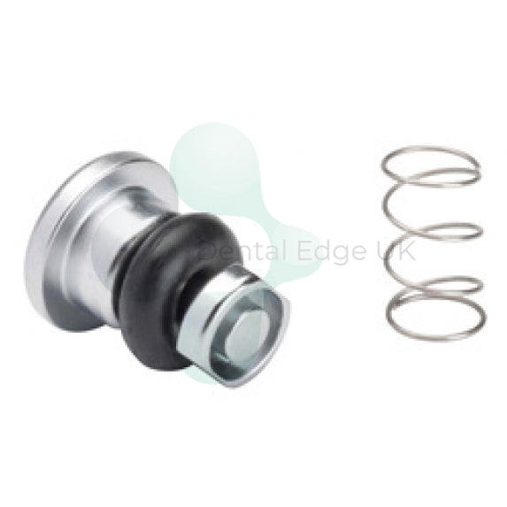 Dental Edge UK -  DCI 3093 3 in 1 Quick-Clean Valve Core Syringe Button and Spring