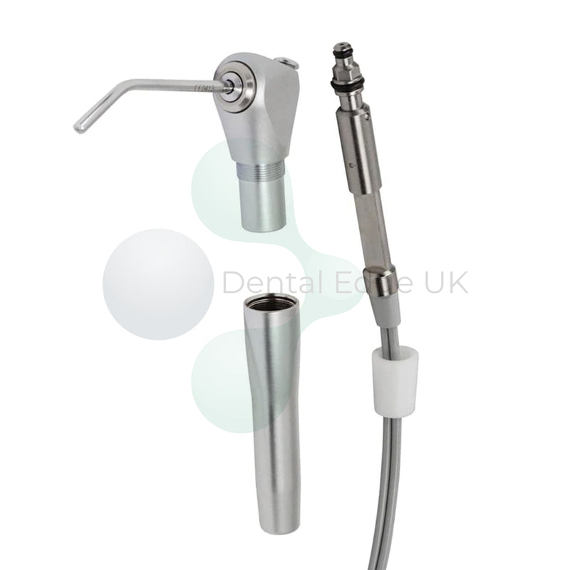 Dental Edge UK -  DCI 3379 3 in 1 Syringe, Autoclavable, Valve Core With Grey Tubing