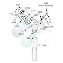 Dental Edge UK -  DCI 3430 3 in 1 Syringe, Quick-Clean, Standard