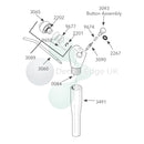Dental Edge UK -  DCI 3470 3 in 1 Syringe, Quick-Clean, Valve Core