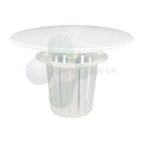 Dental Edge UK -  DCI 5314 Adec Type White Cuspidor Spittoon Screen Filter 1 5/8"