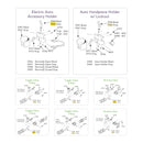 Dental Edge UK -  DCI 7064 Grey Detented On / Off Toggle for Valves