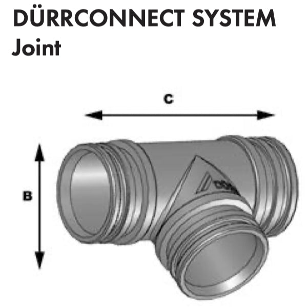 Dental Edge UK -  Durr Connect System 20 - Tee Junction