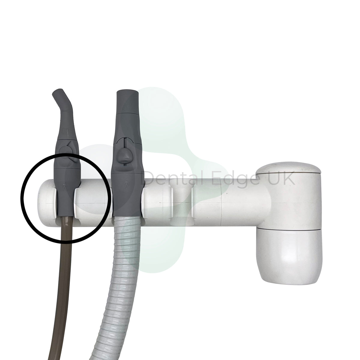 Saliva Ejector Adapter 2-Piece Dental Suction Tube Converter Set ...