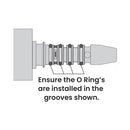 Dental Edge UK -  Sirona Style High Speed Coupling O rings (4 Piece)
