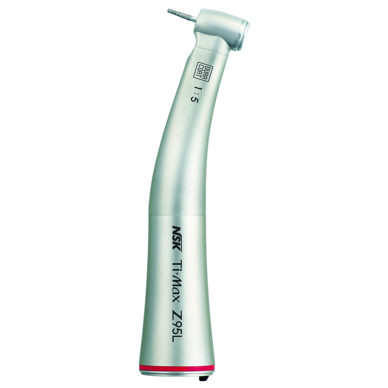 Dental Edge UK -  NSK Ti-Max Z95L Z Series 1:5 Speed Increasing Premium Contra Angle Handpiece