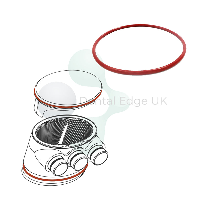 Dental Edge UK -  O-Ring to fit Adec Triple Canister Filter Housing and Cap