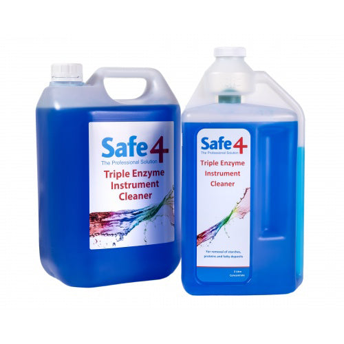 Safe4 Ultrasonic Bath Triple Enzyme Instrument Cleaner 5L