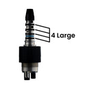 Dental Edge UK -  Sirona Style High Speed Coupling O rings (4 Piece)