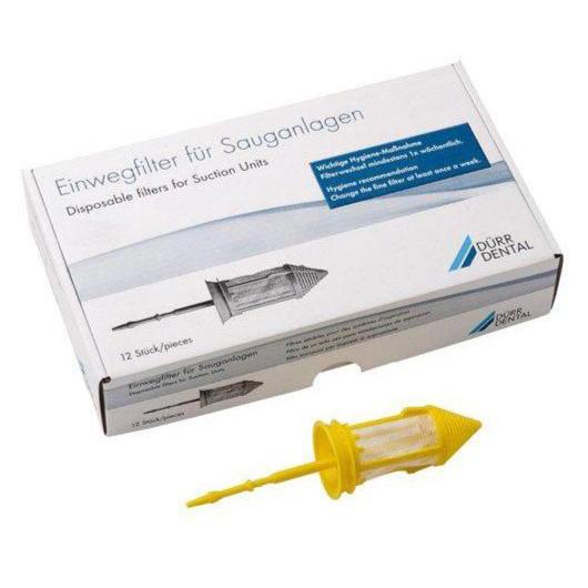 Durr Comfort Manifold Yellow Filter (Pack of 12) - Dental Edge UK