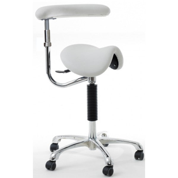 Dental Edge UK -  Dental Saddle Stool with Rotating Arm