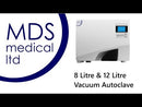 MDS 12 Litre Vacuum Autoclave